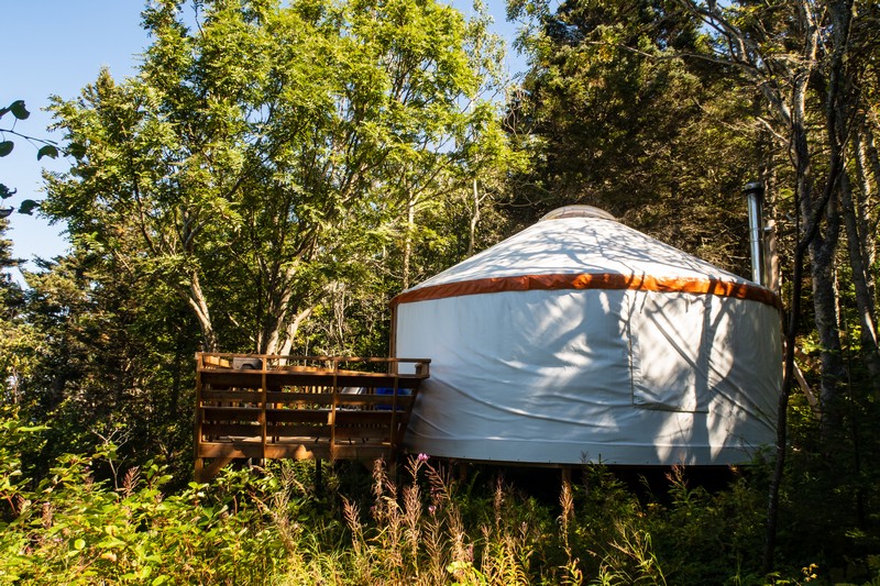 a camping in Quebec