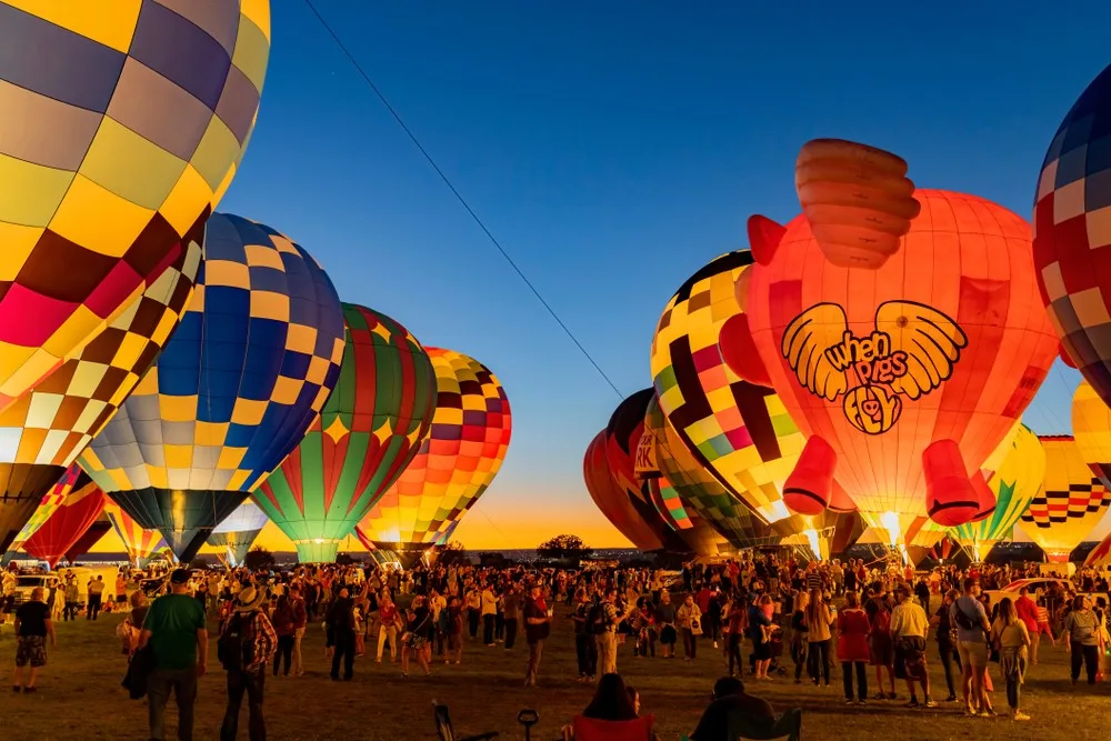 The Albuquerque International Balloon Fiesta
