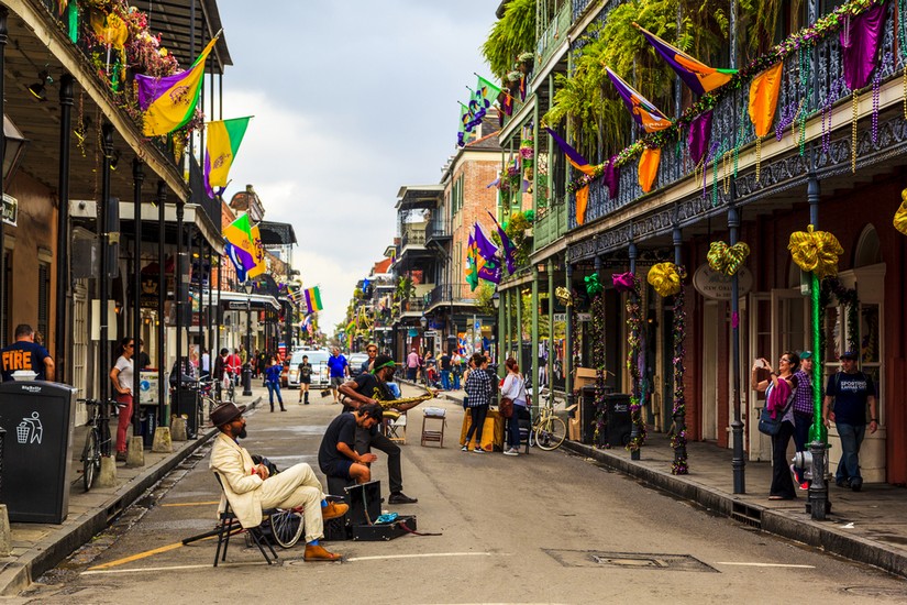 French Quarter in New Orleans (New Orleans, LA)