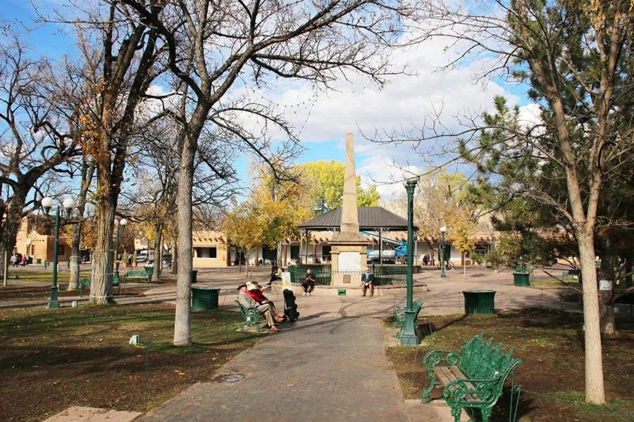 Santa Fe Plaza, New Mexico