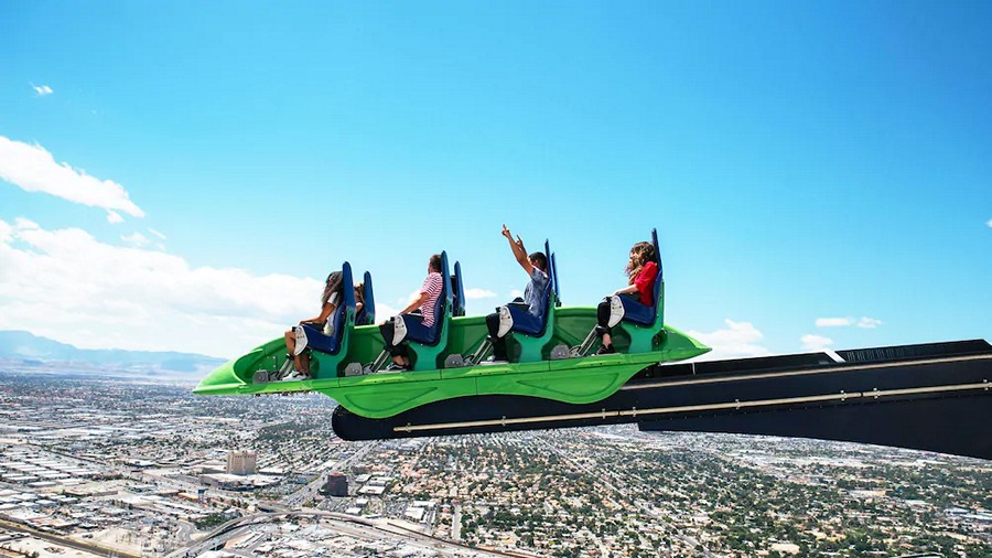 The STRAT SkyPod Thrill Rides, Las Vegas