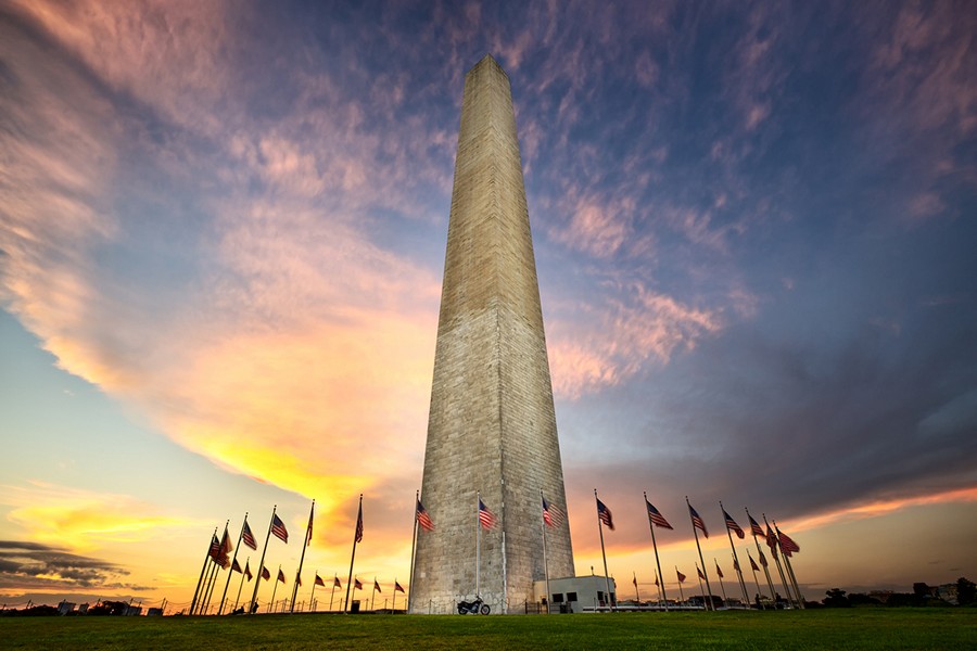Top of the Washington Monument, Washington DC