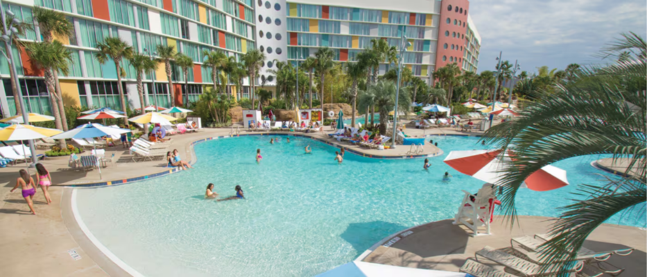 Universal’s Cabana Bay Beach Resort, Orlando