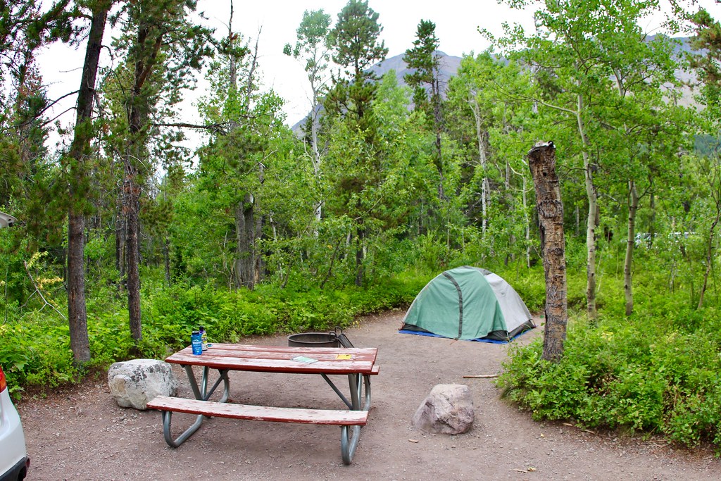 Many Glacier Campground, Glacier National Park, Montana