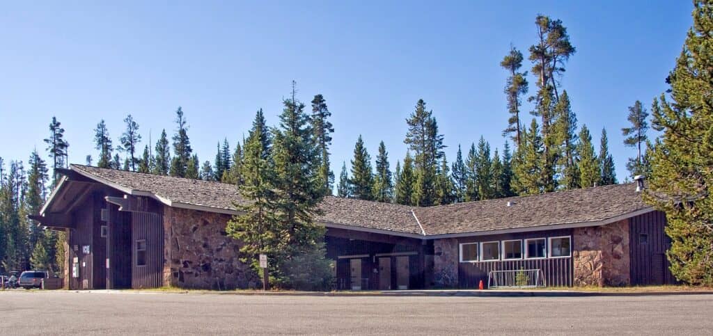 Grant Village Campground Center, Yellowstone National Park