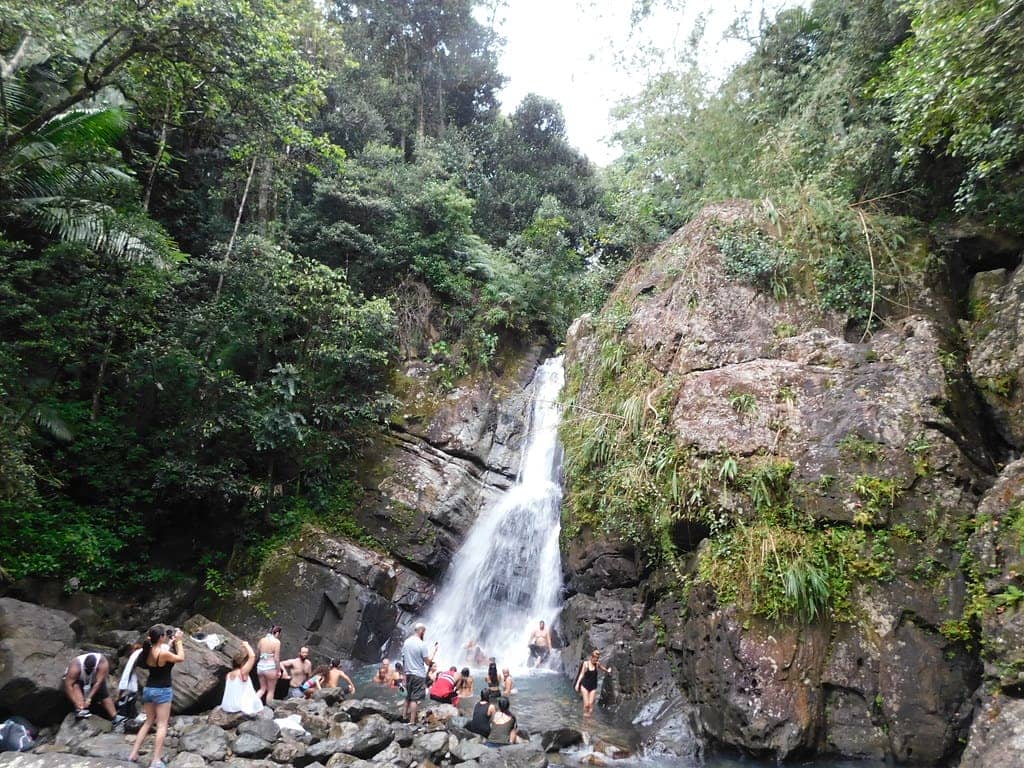 La Mina Falls, El Yunque National Forest, Puerto Rico