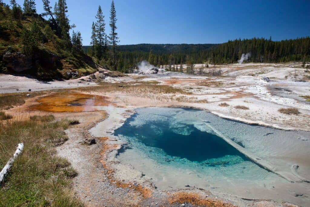 Shoshone Lake hike in Yellowstone National Park